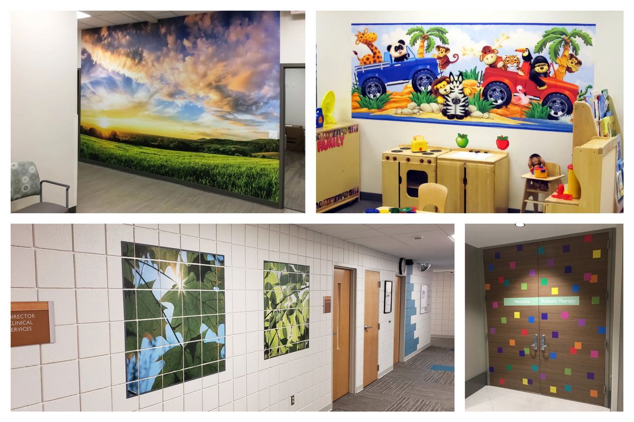 The Benefits of Wall Graphics In Healthcare Environments - Health Environment Art Services